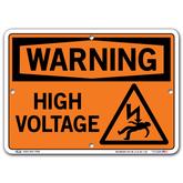 Vestil Warning High Voltage