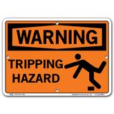 Vestil Warning Tripping Hazard