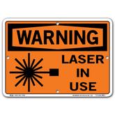 Vestil Warning Laser In Use