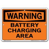 Vestil Warning Battery Charging Area