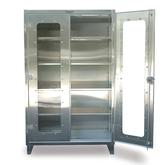Stainless Steel Clear View Cabinet