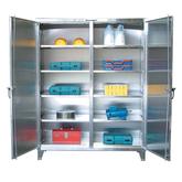 Stainless Steel Double Shift Cabinet
