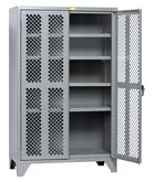High Visibility Storage Cabinet 4 Adjustable Shelves