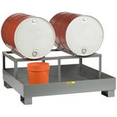 Spill Control Platform with Drum Rack - 2 Drums