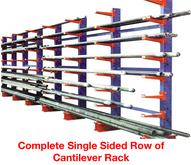 Series 4000 Standard Heavy Duty Cantilever Rack - Single Sided Upright - Columns Only