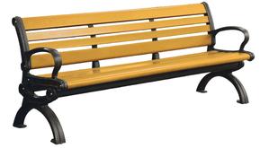 Victorian Recycled Plastic Bench