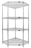 WR74-1836CRNC Corner Shelving with 4 Shelves