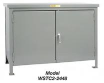 Model WSTC2-2448 All-Welded Cabinet Workbench