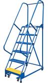 Vestil Standard Slope Ladders - Handrail Included - Model No. LAD-PW-26-6-G