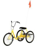 Yellow Industrial Bicycle