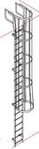 Ladder Industries Access Ladders -With Rail and Cage