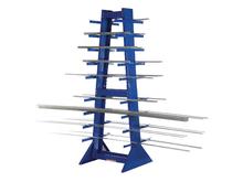Double-Sided Horizontal Bar Rack Vestil