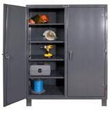 Durham Extra Heavy Duty Lockable Double Shift Storage Cabinet Model No. HDDS-246078-8S95