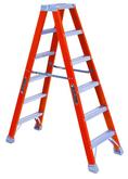 Louisville Ladder FM1506 Series Fiberglass Twin Front Ladder