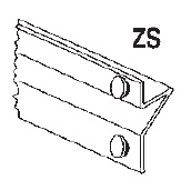 RiveTier III ZS Style Z-Beam Shelf Support