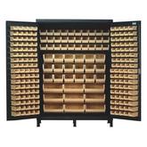 Quantum Super Wide Colossal Heavy Duty Cabinets QSC-60 with ivory bins