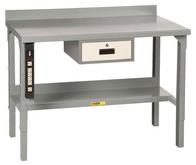 Welded Workbenches with Backstops