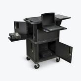 LUXOR 41"H Ultimate Presentation Station with Cabinets